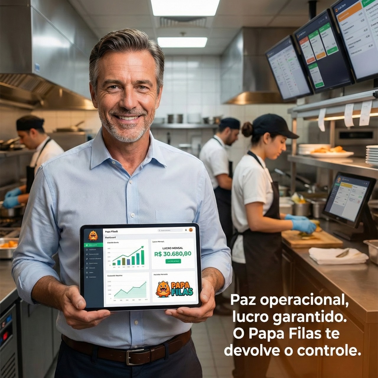 Paz operacional com PapaFilas